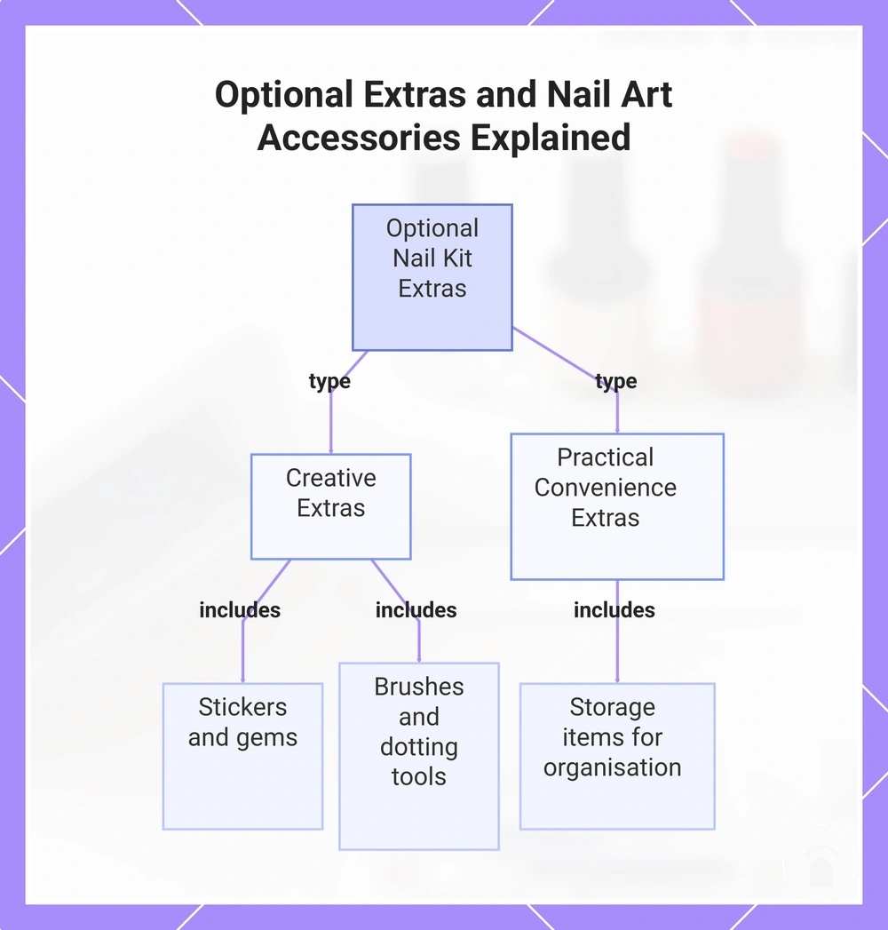 Optional Extras and Nail Art Accessories Explained