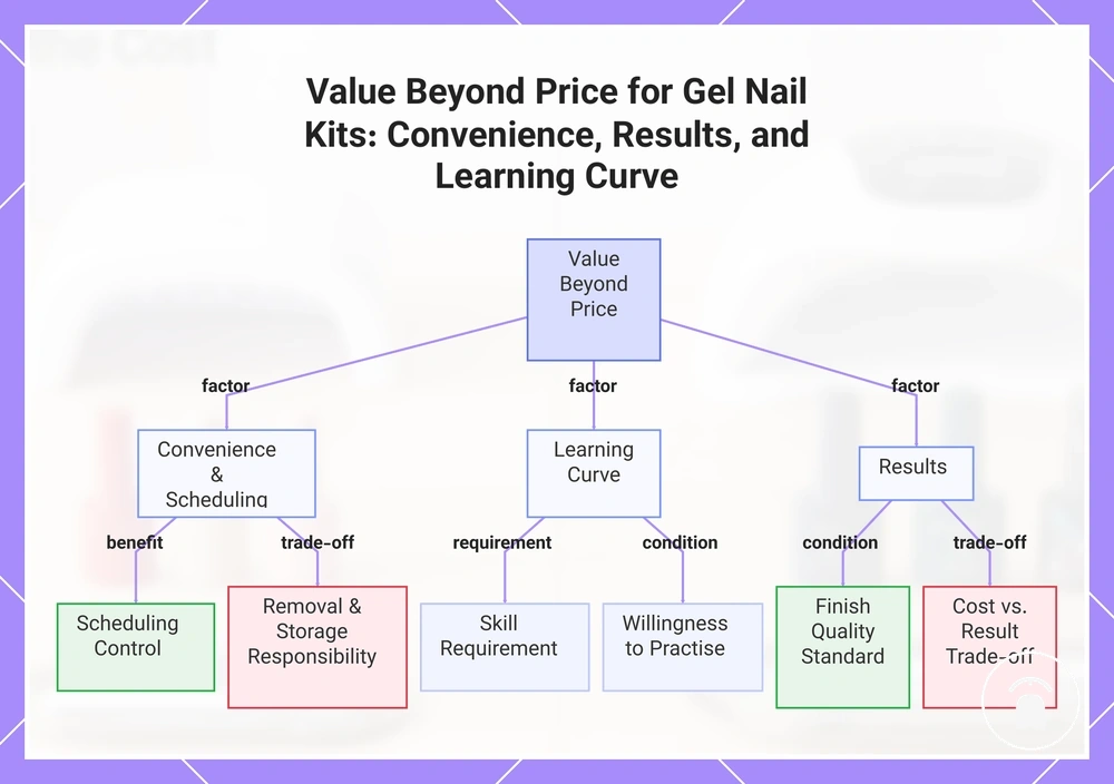 Value Beyond Price for Gel Nail Kits: Convenience, Results, and Learning Curve
