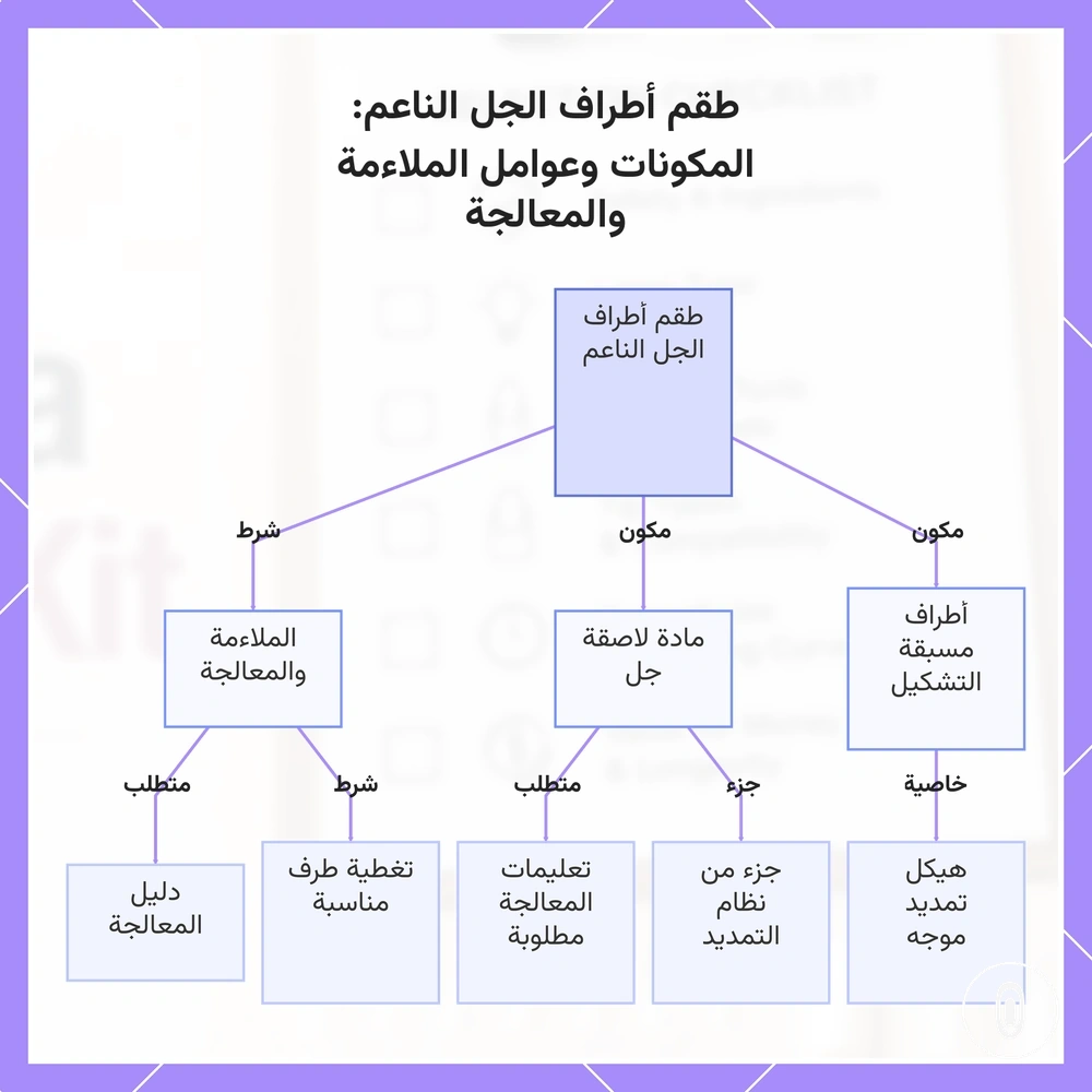 طقم أطراف الجل الناعم: المكونات وعوامل الملاءمة والمعالجة