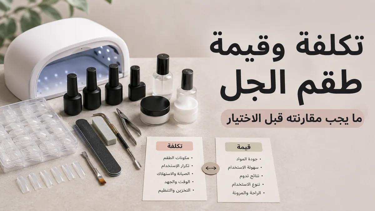 مكونات طقم تطويل أظافر بالجل في المنزل مع ملاحظات حول السعر والقيمة