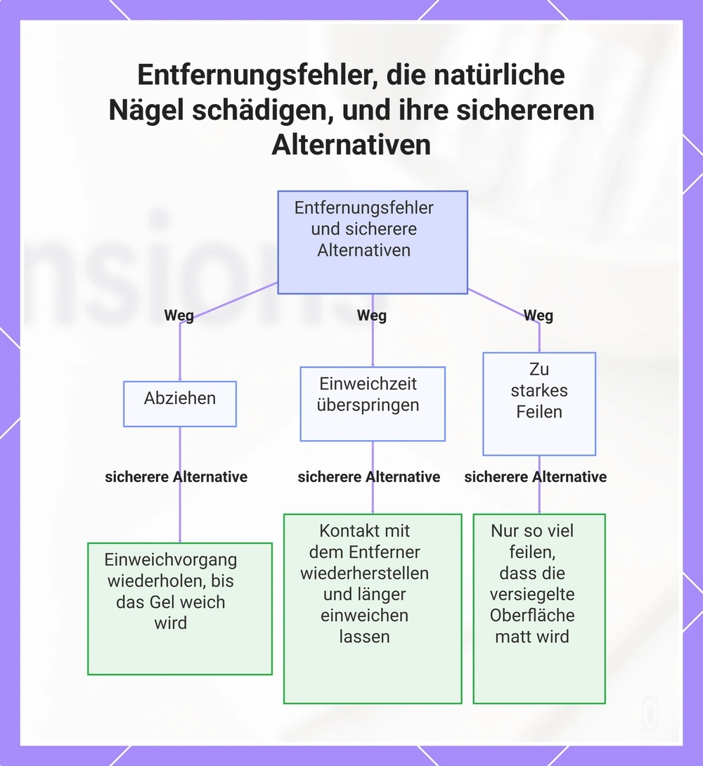 Entfernungsfehler, die natürliche Nägel schädigen, und ihre sichereren Alternativen