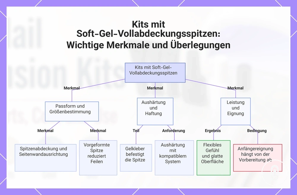 Kits mit Soft-Gel-Vollabdeckungsspitzen: Wichtige Merkmale und Überlegungen