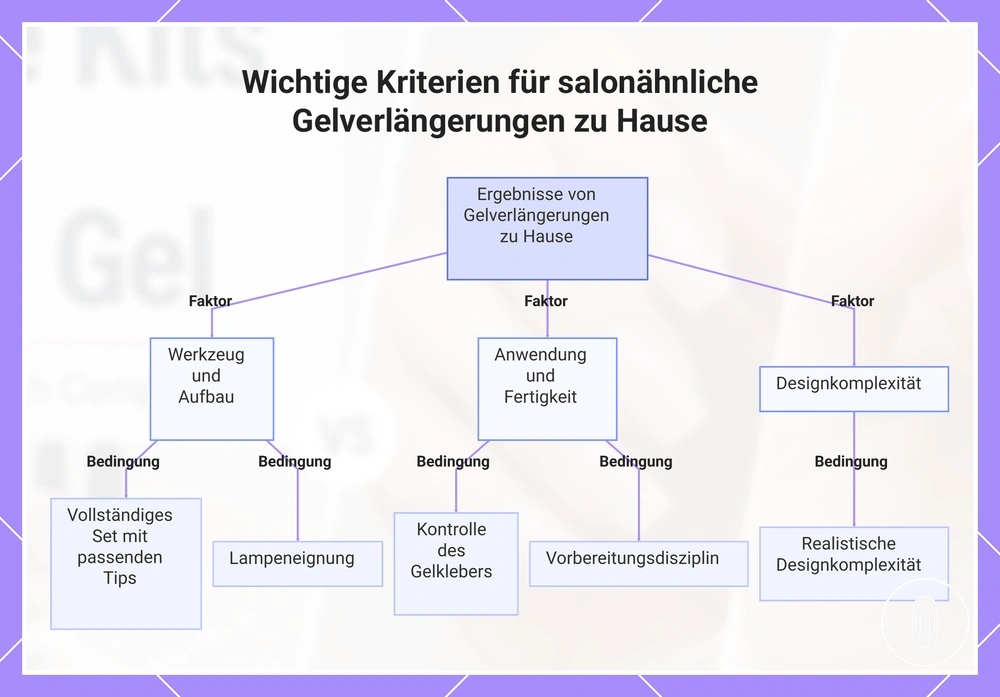 Wichtige Kriterien für salonähnliche Gelverlängerungen zu Hause
