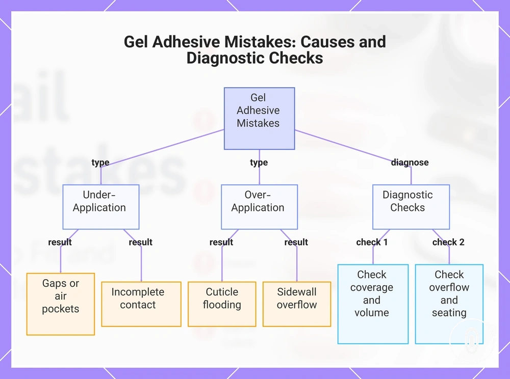 Gel Adhesive Mistakes: Causes and Diagnostic Checks