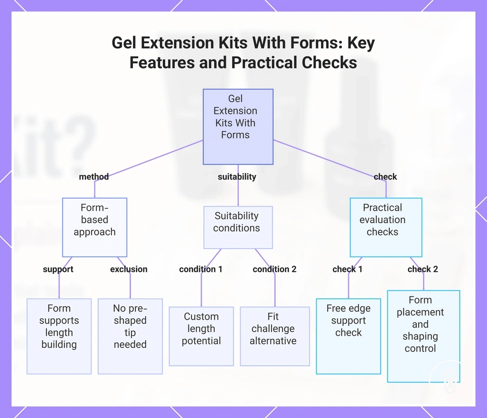 Gel Extension Kits With Forms: Key Features and Practical Checks