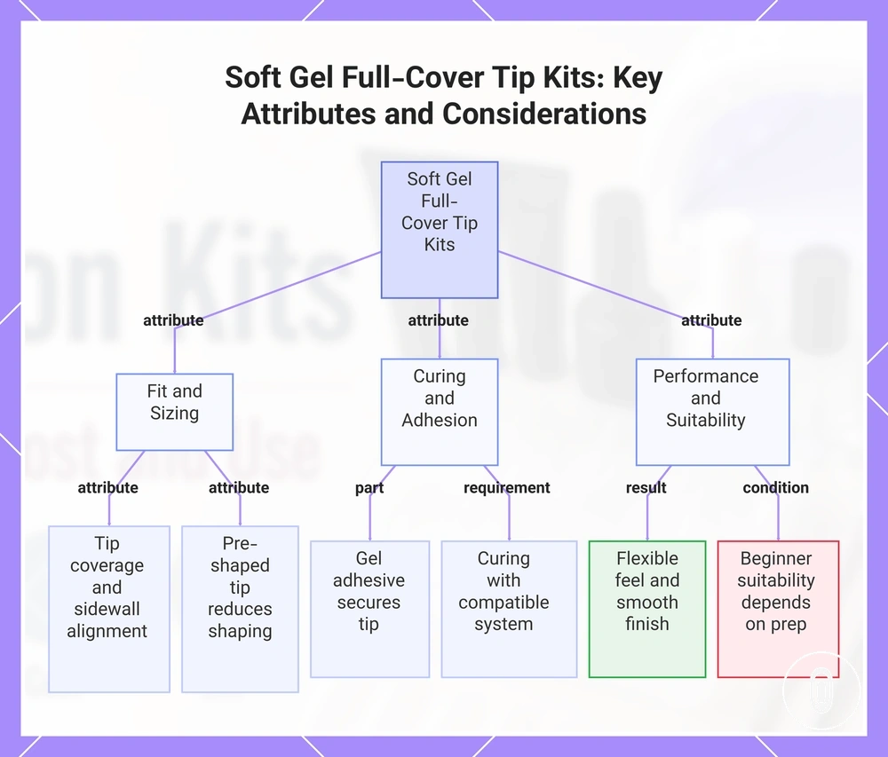 Soft Gel Full-Cover Tip Kits: Key Attributes and Considerations