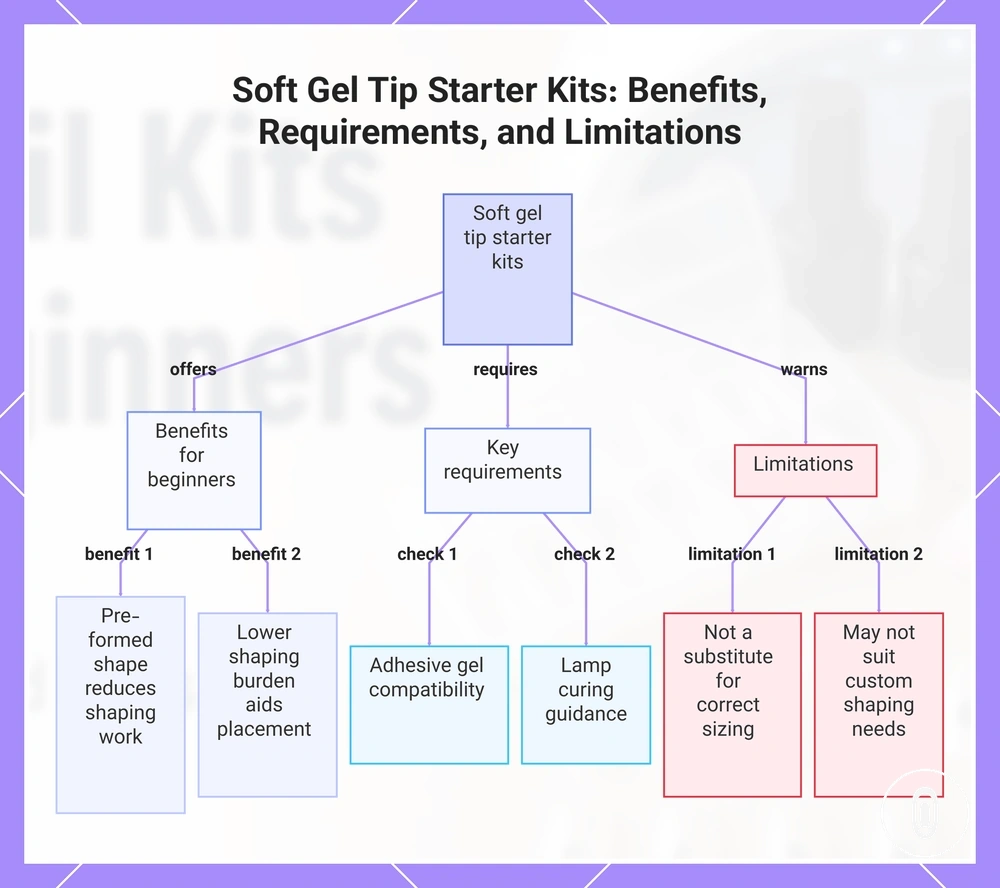 Soft Gel Tip Starter Kits: Benefits, Requirements, and Limitations