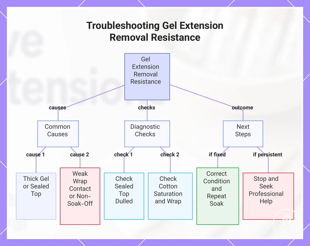 Troubleshooting Gel Extension Removal Resistance