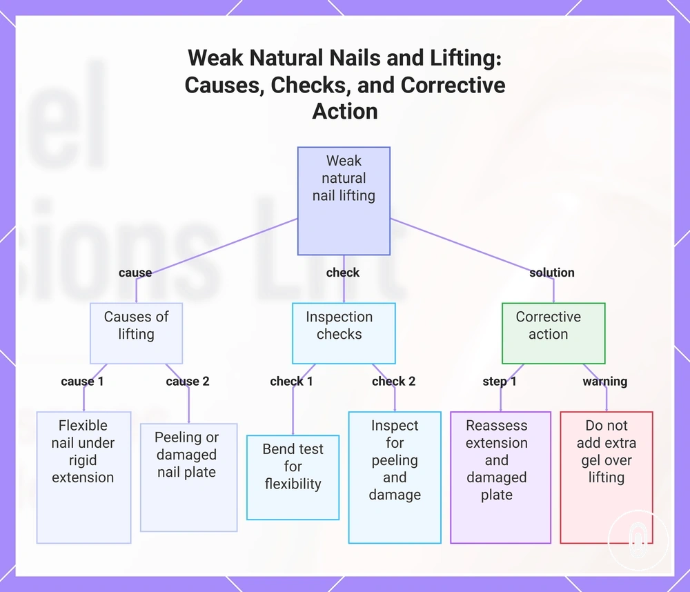 Weak Natural Nails and Lifting: Causes, Checks, and Corrective Action