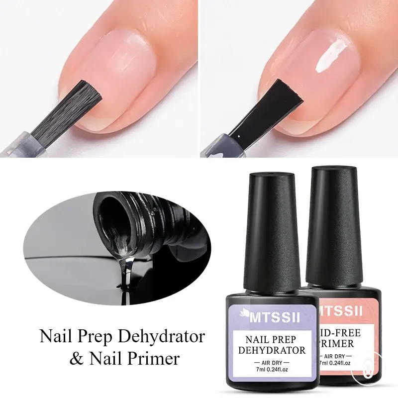 Flacon de primer déshydratant pour préparer les ongles avant vernis gel et manucure