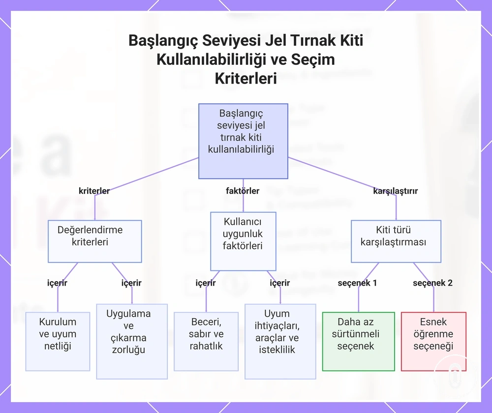 Başlangıç Seviyesi Jel Tırnak Kiti Kullanılabilirliği ve Seçim Kriterleri