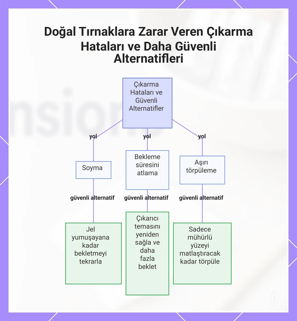 Doğal Tırnaklara Zarar Veren Çıkarma Hataları ve Daha Güvenli Alternatifleri