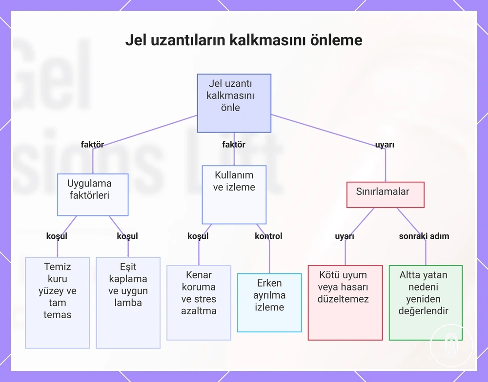 Jel uzantıların kalkmasını önleme