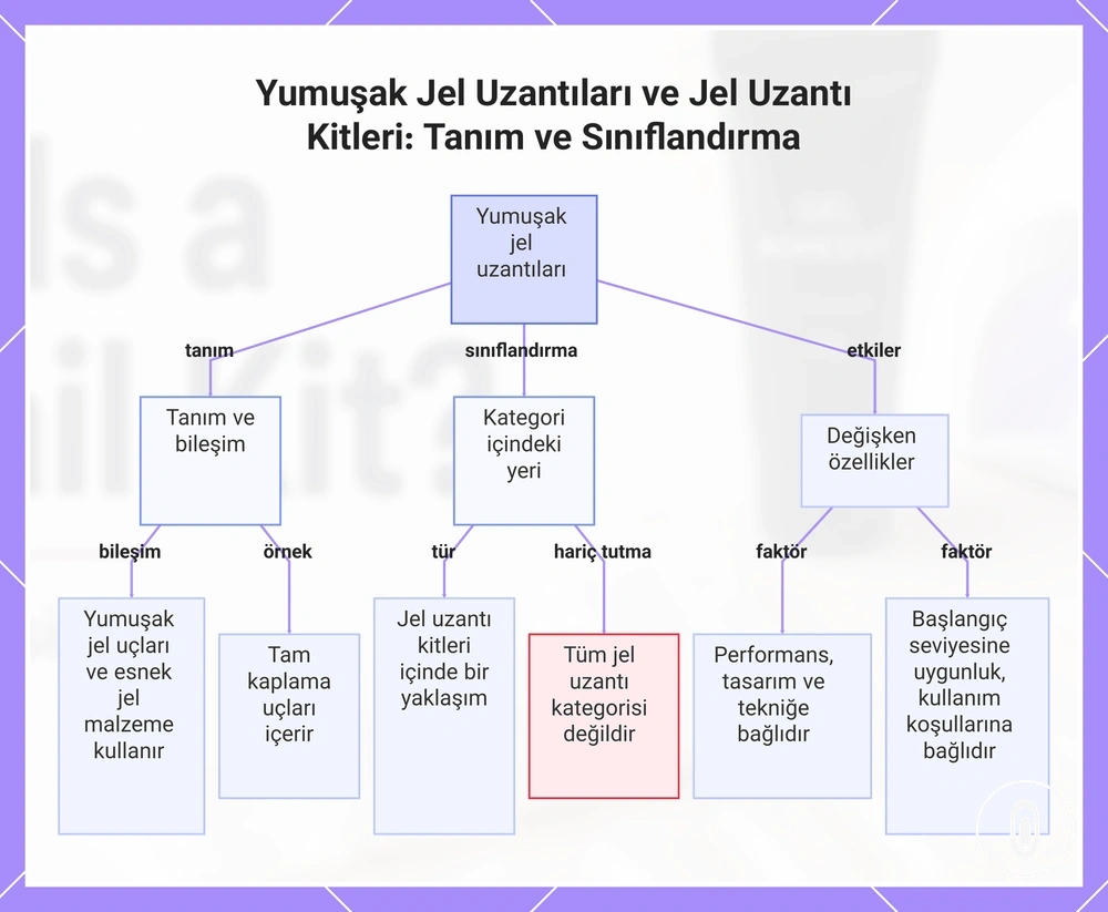 Yumuşak Jel Uzantıları ve Jel Uzantı Kitleri: Tanım ve Sınıflandırma